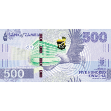 (192) ** PNew (PN67) Zambia - 500 Kwacha (2024 (2025))